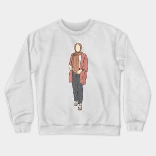 Salmon Moon Collection Crewneck Sweatshirt